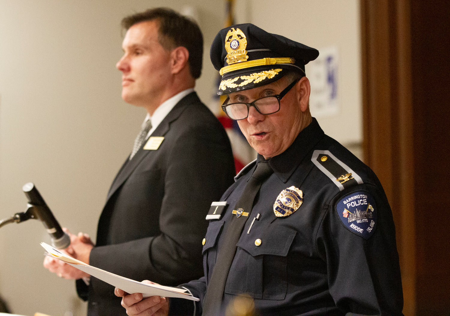 Barrington Police Celebrate New Officers And Promotions EastBayRI